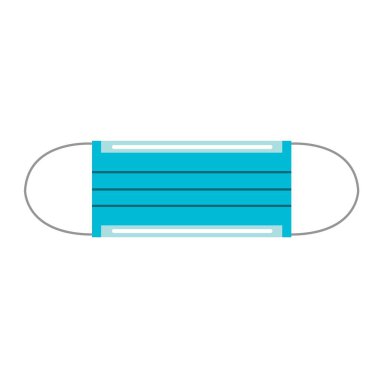 maske logo vektör tasarımı ilüstratörü