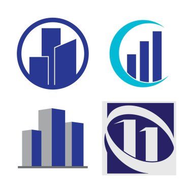 İş Finansmanı profesyonel logo şablon vektörü