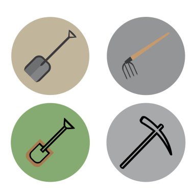 hoe logo vektör şablon tasarımı