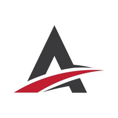 Bir Harf Logosu İş Şablonu Vektör simgesi