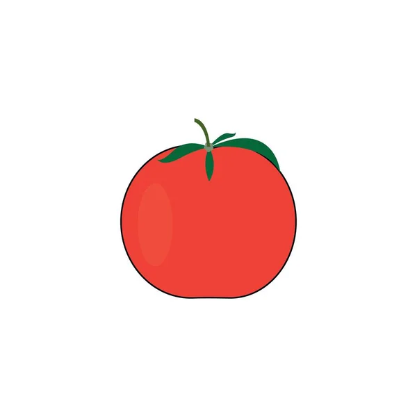 番茄标识矢量图解设计 — 图库矢量图片