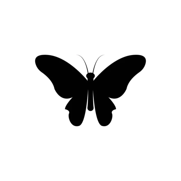 Belleza Mariposa Logo Plantilla Vector Icono Diseño — Vector de stock