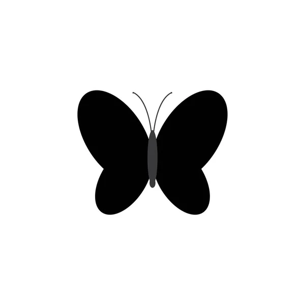 Ομορφιά Πεταλούδα Λογότυπο Πρότυπο Διάνυσμα Σχέδιο Εικονίδιο — Διανυσματικό Αρχείο