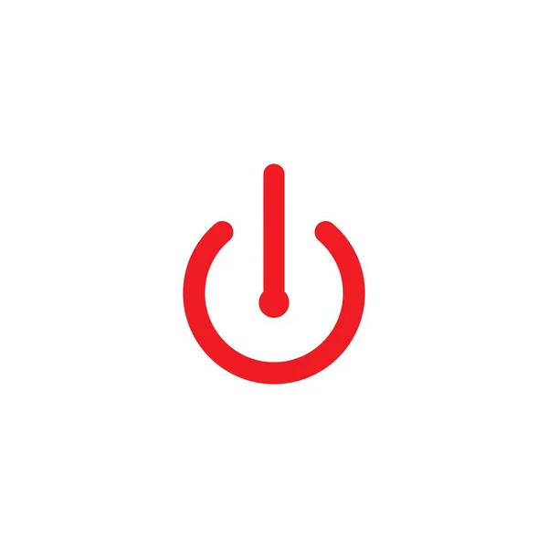 Σχέδιο Λογότυπου Διανύσματος Εικονιδίου Ηλεκτρικού Διακόπτη — Διανυσματικό Αρχείο