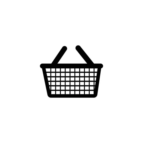 Einkaufen Symbol Vektor Illustration Design Vorlage — Stockvektor