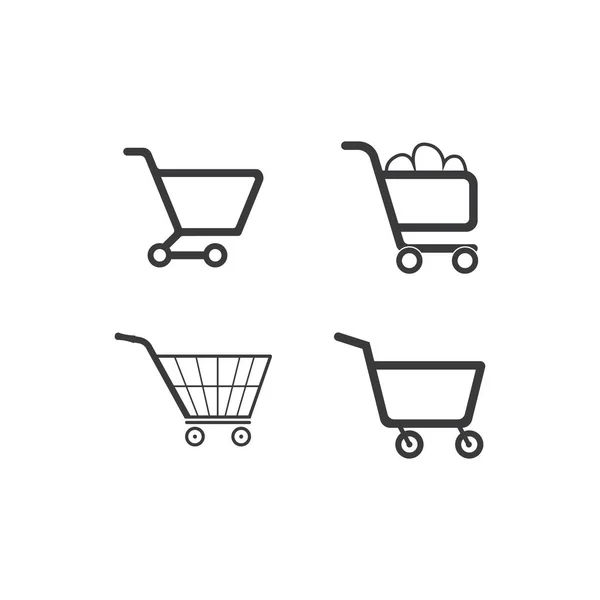 Modelo Design Ilustração Vetor Ícone Compras —  Vetores de Stock