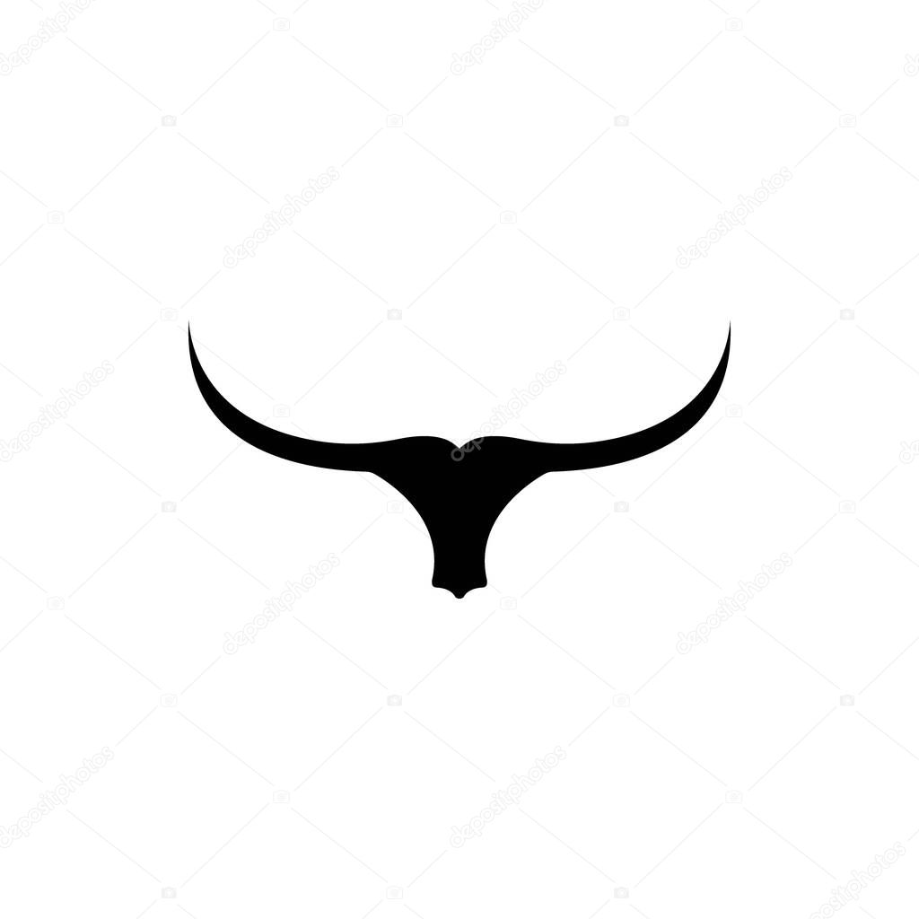 Taurus icon design illustration background