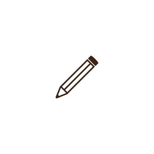 Pencil Icon Vector Design Illustration — Stock Vector