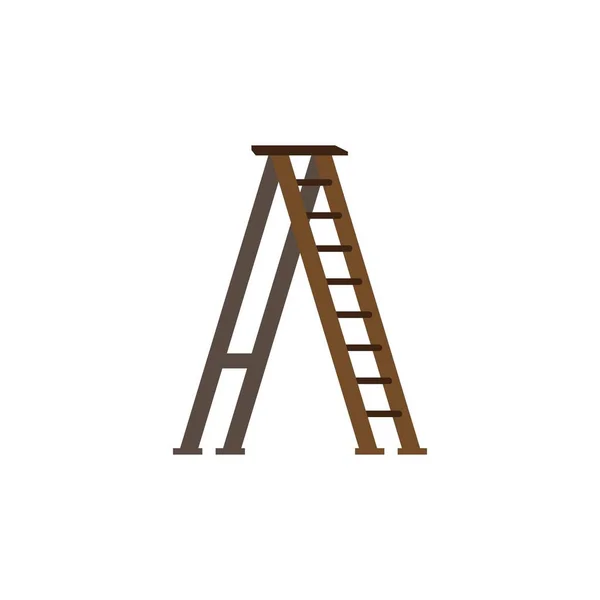 Ladder Icon Vector Logo Template Illustration Design Vector Eps — Stock Vector