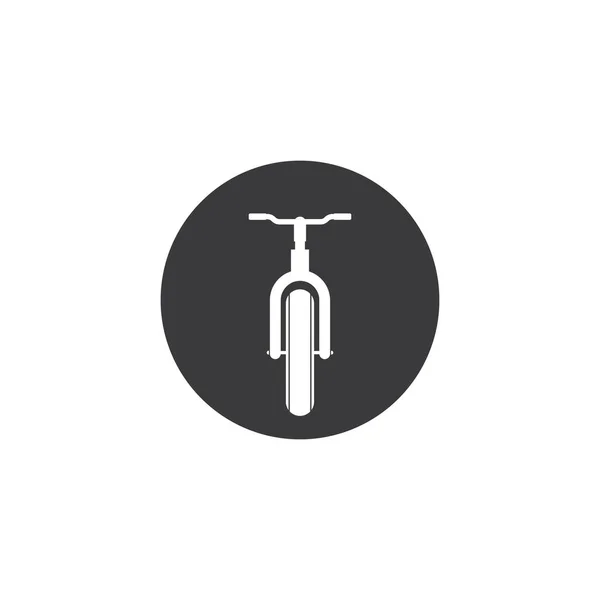 Bike Εικονίδιο Διάνυσμα Σχεδιασμό Φόντο Απεικόνιση — Διανυσματικό Αρχείο