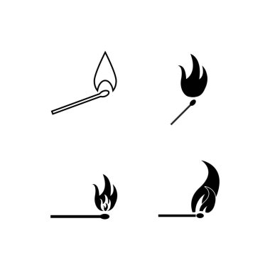 eşleşme simgesi vektör çizimi.