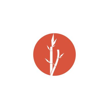 Şeker kamışı ikonu Vektör İllüstrasyon Tasarım Logosu şablonu