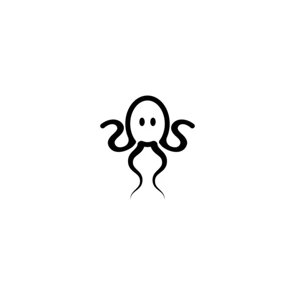 Modello Vettoriale Progettazione Del Logo Octopus Simbolo Icona Concetto — Vettoriale Stock