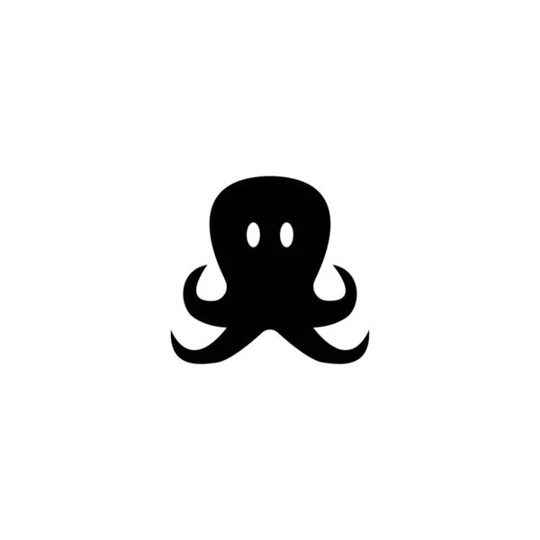 Octopus Logo Design Vektor Sablon Jelképkoncepció Ikon — Stock Vector