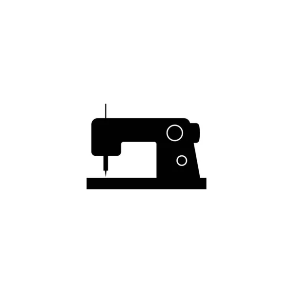 Máquina Coser Icono Vector Ilustración Diseño Logo — Vector de stock