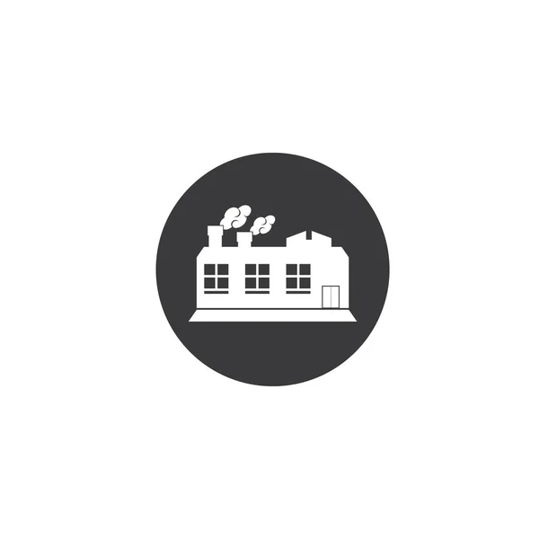 Шаблон Векторного Дизайна Логотипа Завода — стоковый вектор