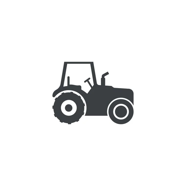 Traktor Ikon Vektor Illustration Logotyp Design — Stock vektor