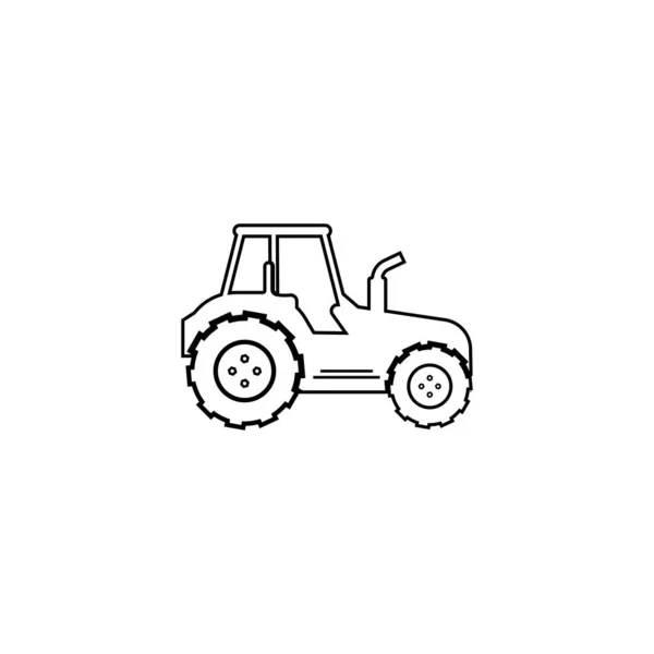 Traktor Symbol Vektor Illustration Logo Design — Stockvektor