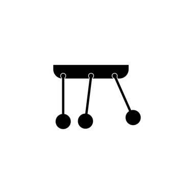 Newton simge vektör illüstrasyon logo tasarımı