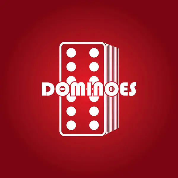 Πρότυπο Domino Vector Logo Eps10 Εικονίδιο Λογότυπο Δημιουργικού Και Στυλ — Διανυσματικό Αρχείο