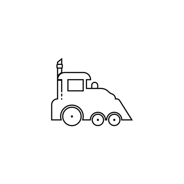 Zug Symbol Vektor Illustration Logo Design Hintergrund — Stockvektor