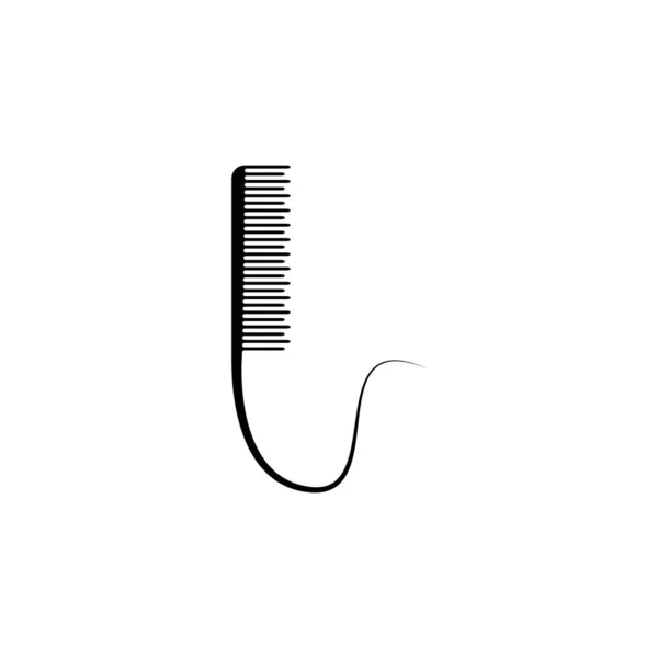 Barber Vektor Ikon Illustration Logotyp Design — Stock vektor