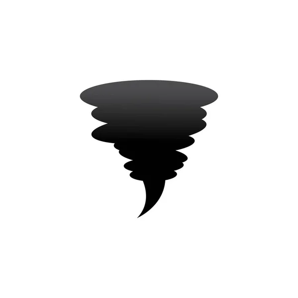 Tornado Icon Vector Symbol Design Illustration — Stock Vector