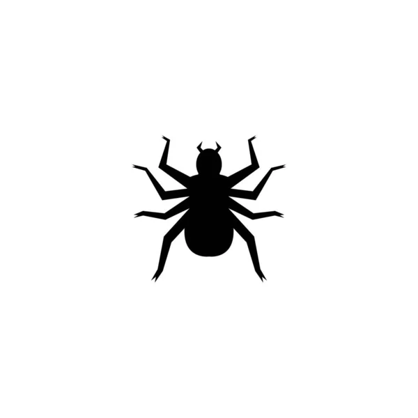 Plantilla Diseño Ilustración Vector Icono Spider — Archivo Imágenes Vectoriales