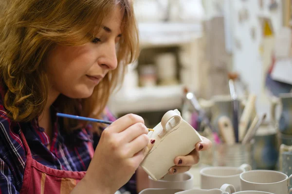 Artista della ceramica — Foto Stock