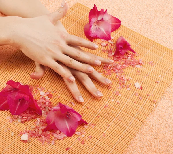 Tratamiento de uñas en el spa — Foto de Stock