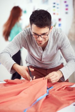 Tasarımcı kesme Tekstil malzeme