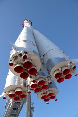 Vostok ana Ulusal Sergi Merkezi Moskova'da Rus uzay gemisi