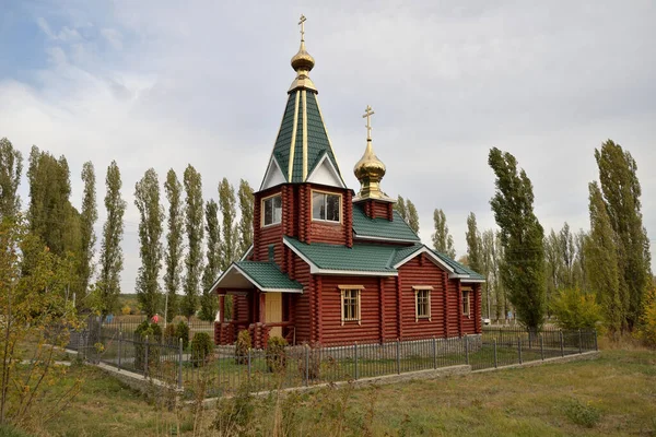 Kerk Van Mitrofan Voronezh Filonovo Dorp Voronezh Regio Rusland — Stockfoto