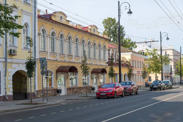 Rybinsk Yaroslavl Region Russia September 2020 View Cross Krestovaya Street — 图库照片