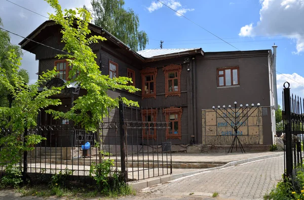 Kostroma Rosja Maja 2021 Synagoga Kostroma Działająca Stara Drewniana Synagoga — Zdjęcie stockowe