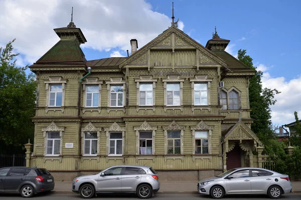 Kostroma Ryssland Maj 2021 Huset Ryssland Stozharova Simanovskaja Gatan Centrum — Stockfoto