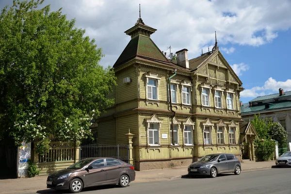 Kostroma Russland Mai 2021 Haus Stoscharowa Der Simanowskaja Straße Stadtzentrum — Stockfoto