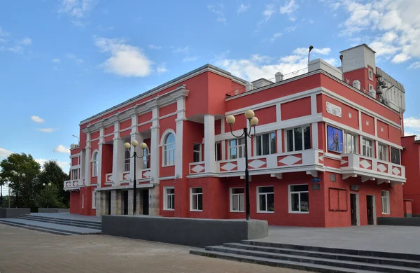 Kimry Anteriormente Kimra Región Tver Rusia Julio 2021 Teatro Kimry Imagen De Stock