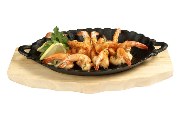 Shrimp grill — Stock Photo, Image