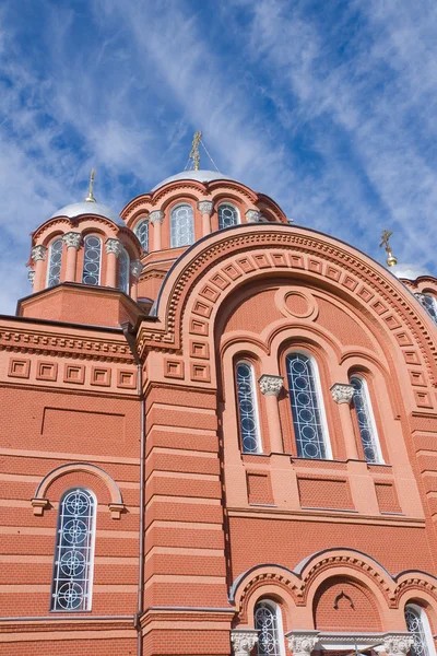 Parte superior de la Catedral de San Nicolás, Rusia — Foto de Stock
