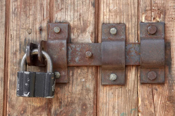 ล็อคประตูเก่า — ภาพถ่ายสต็อก