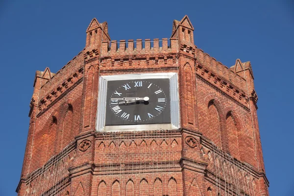 City Clock Tower i Yelets, Lipetsk region, Ryssland Royaltyfria Stockbilder