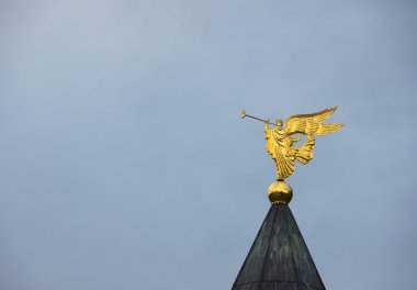 Trumpeting melek, Dmitrov, Moscow region, Rusya Federasyonu
