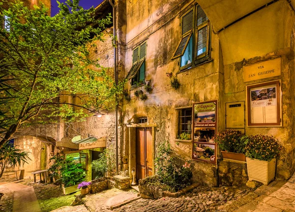 Borgio Verezzi Italia Maggio 2021 Angolo Del Caratteristico Borgo Antico — Foto Stock
