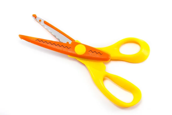 Zigzag scissors — Stock Photo, Image