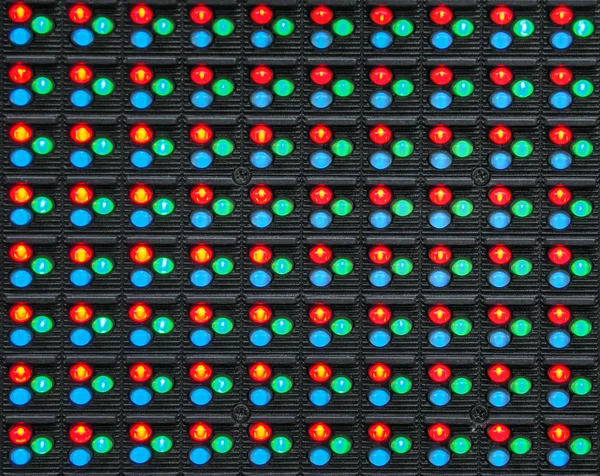 Rgb led 화면 패턴 배경 — 스톡 사진