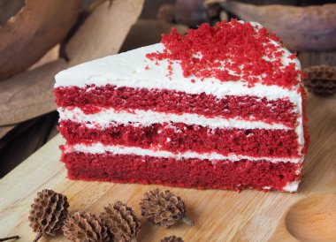 Kırmızı kadife kek.