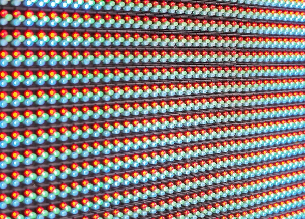RGB led schermachtergrond — Stockfoto
