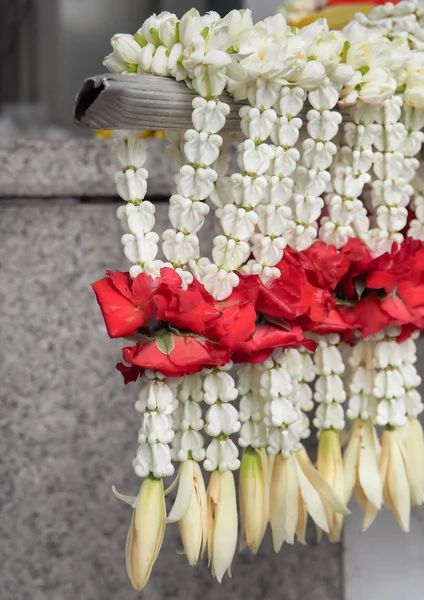 Flower garlands for buddhism religious ceremony