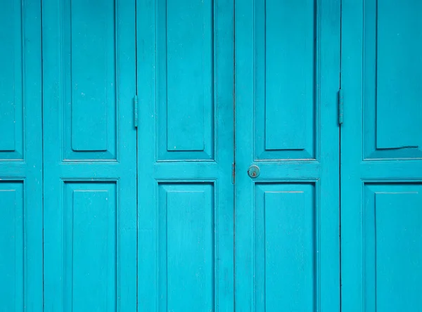 Mavi Mahsul Ahşap Kapı Desenli Arka Plan — Stok fotoğraf